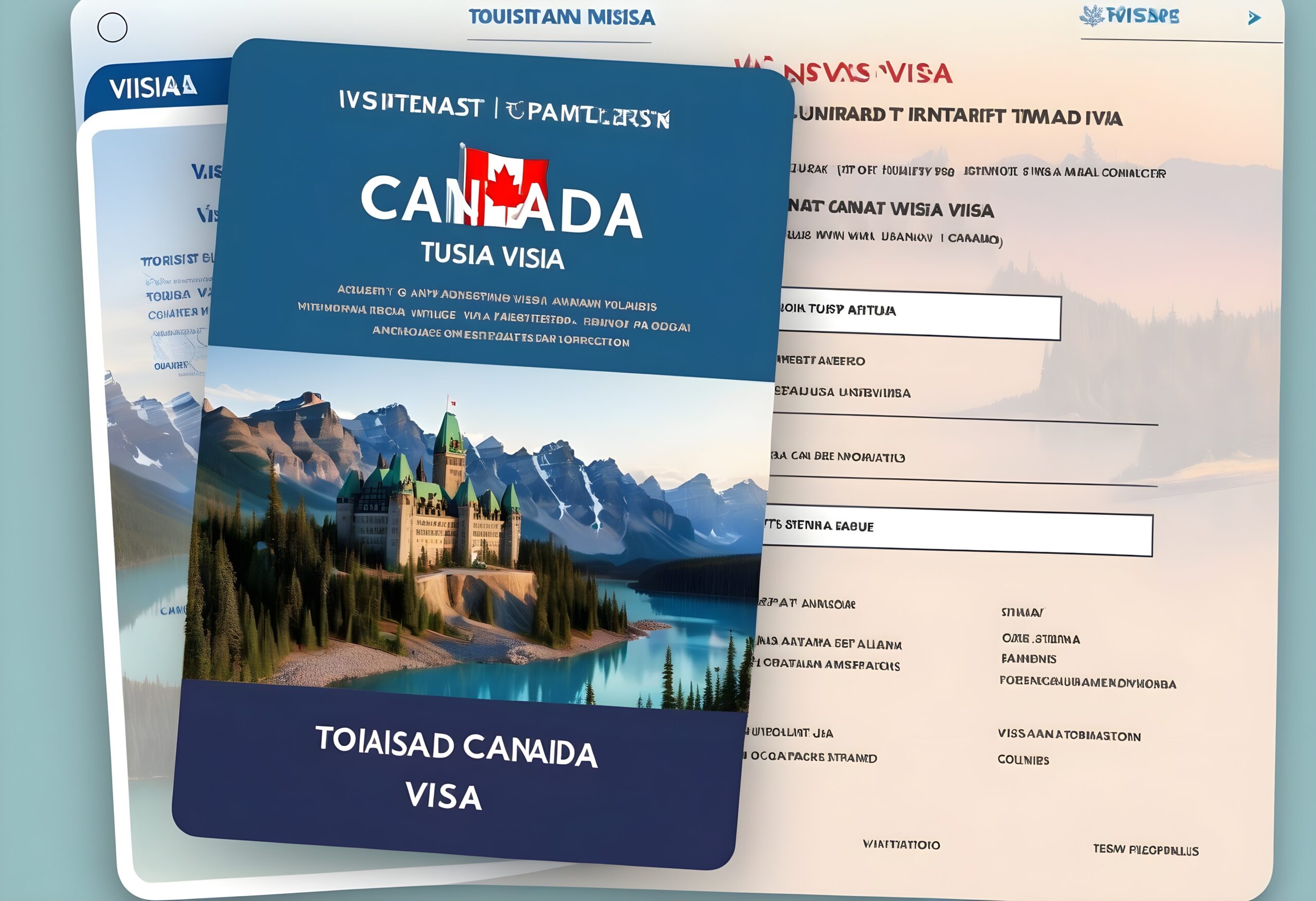 pikaso_texttoimage_Canada-tourist-visa-page